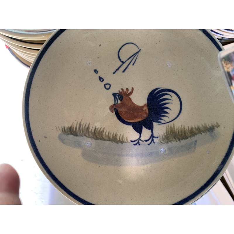 combo 2  dĩa gà cạn  20 cm