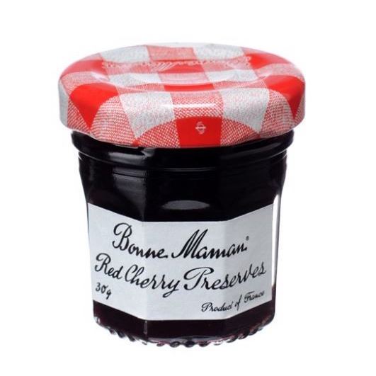 Mứt hoa quả BONNE MAMAN  30g : mứt dâu tây /  mứt phúc bồn tử / mứt mơ / mứt cam/ mứt anh đào
