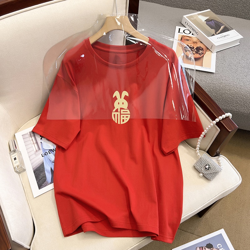 NRVP Áo Thun 100% Cotton Tay NgắN Plus Size Cho Nam Và Nữ