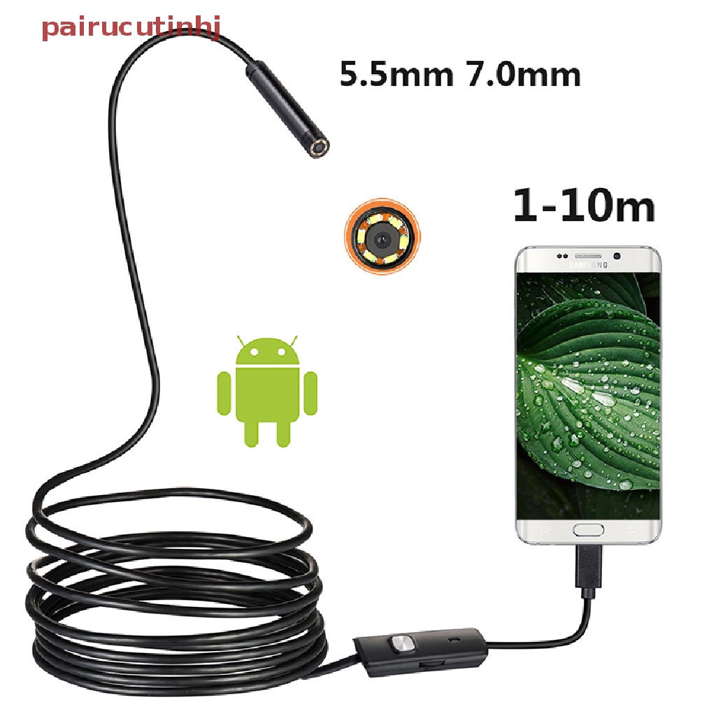 Cặp Camera Nội Soi Mini 7mm / 5.5mm USB Cho Android