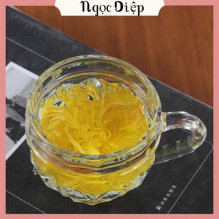 Cốc thủy tinh có quai 180ml uống cafe,uống trà cao cấp