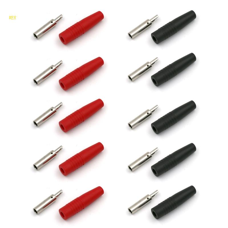 Jack Cắm Bắp Chuối Cách Nhiệt Bằng Đồng Thau 4mm