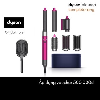 Combo Máy tạo kiểu tóc Dyson Airwrap™ BNk/Fu/Fu Long Barrel và Lược Dyson