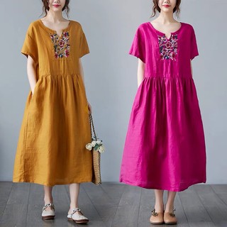 [ ORDER ] Váy bigsize đầm bigsize sơ mi hiện đại dành cho người béo che bụng - Có ảnh thật