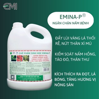 Chế phẩm sinh học Emina-P dành cho cây công nghiệp can 4 lít