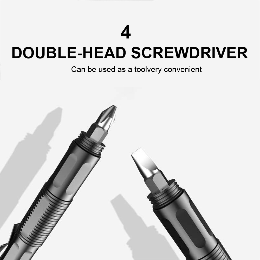 Bút Tự Vệ Đa Năng Bằng Nhôm Chuyên Dụng Cho Sinh Tồn Nữ