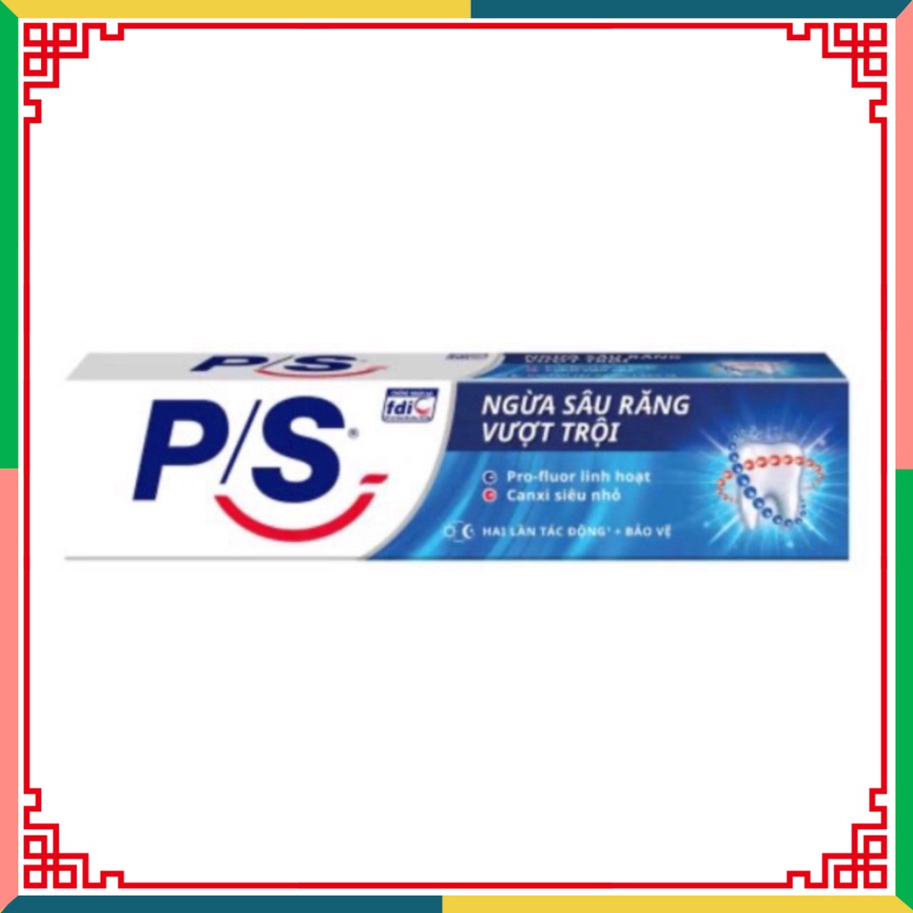 HOT Kem đánh răng P/S ngừa đau răng xuất chúng 180g