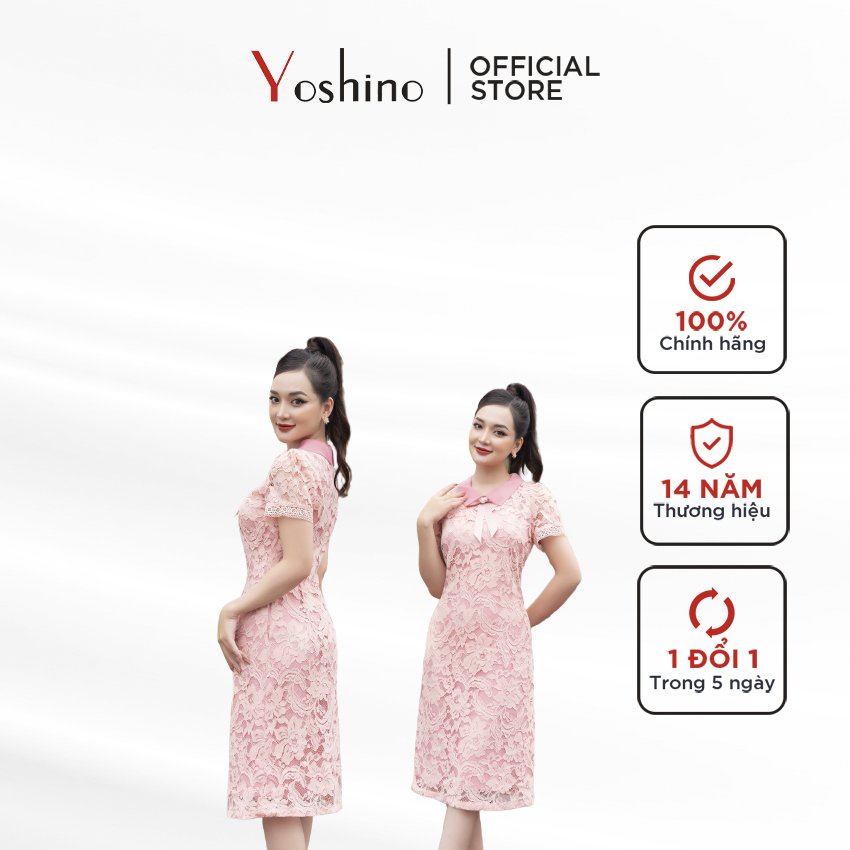 Đầm zen cổ nơ Yoshino 31552370