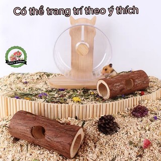 Ống chui gỗ. Đồ chơi gỗ cho hamster