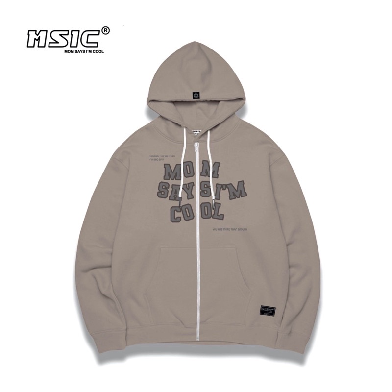 Áo Khoác MOM SAYS I'M COOL- Hoodie Zip - Local Brand Unisex- SIMPLE | BigBuy360 - bigbuy360.vn