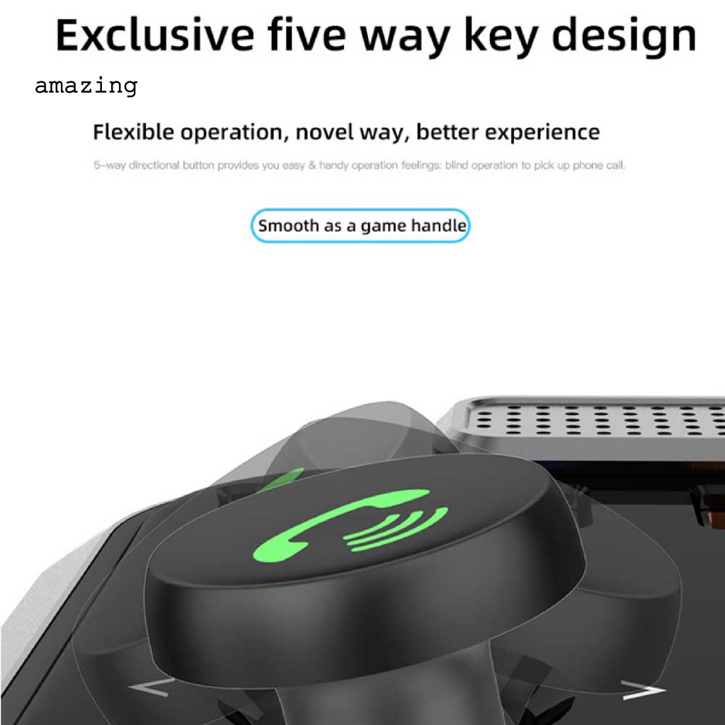 Máy Phát Nhạc BT23 FM Bluetooth 5.0 Thông Minh Có Thể Điều Chỉnh Cho Xe Hơi / Xe Tải