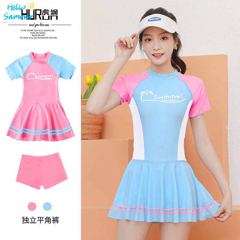 Đồ Bơi Một Mảnh Kiểu Công Chúa Dễ Thương Cho Bé Gái 7-13 Tuổi