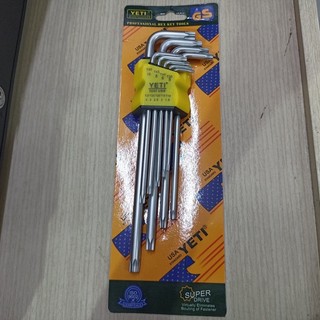 Bộ lục giác bông yeti 9 cây