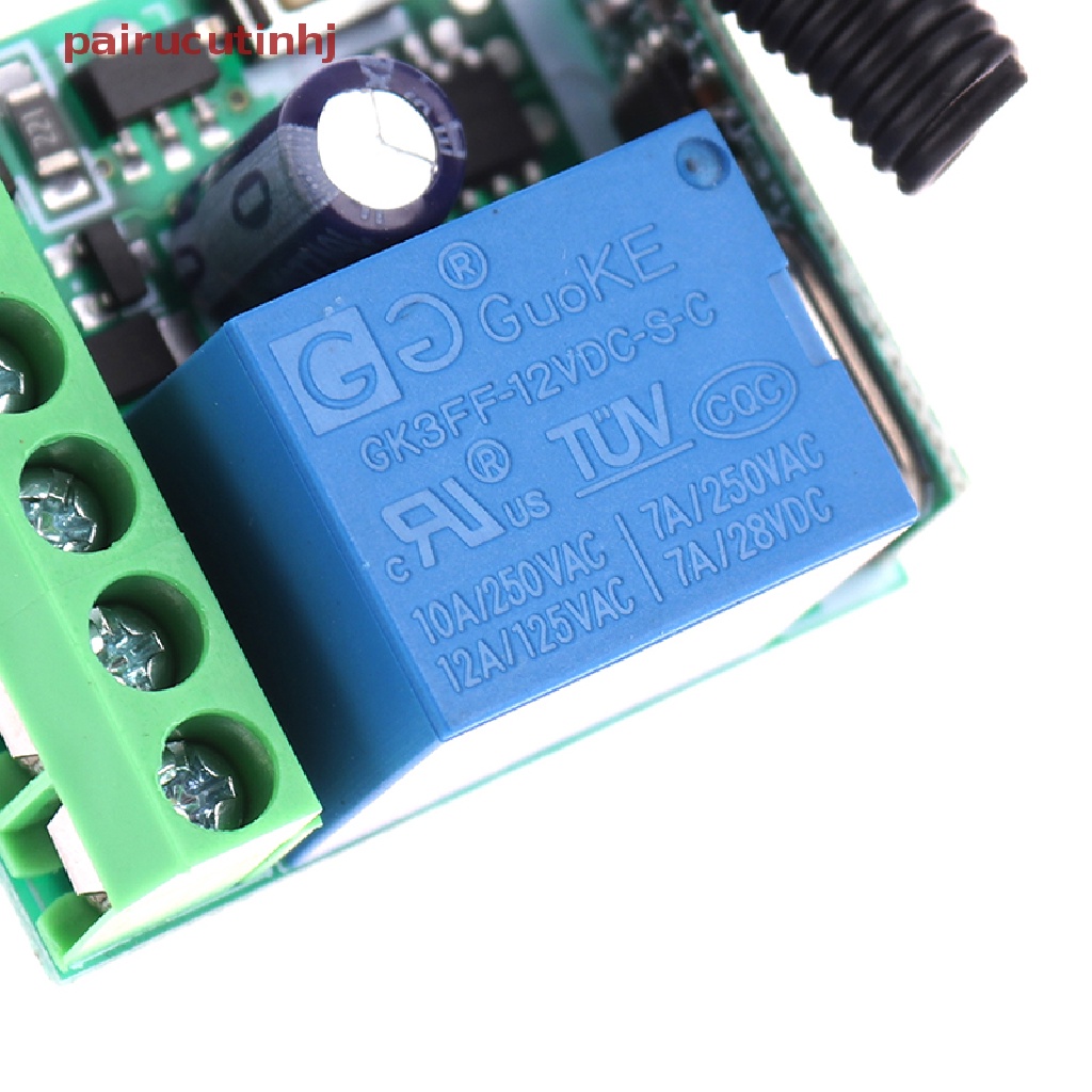 Cặp Rơ Le Điều Khiển Từ Xa Không Dây RF 1 Kênh 433MHz