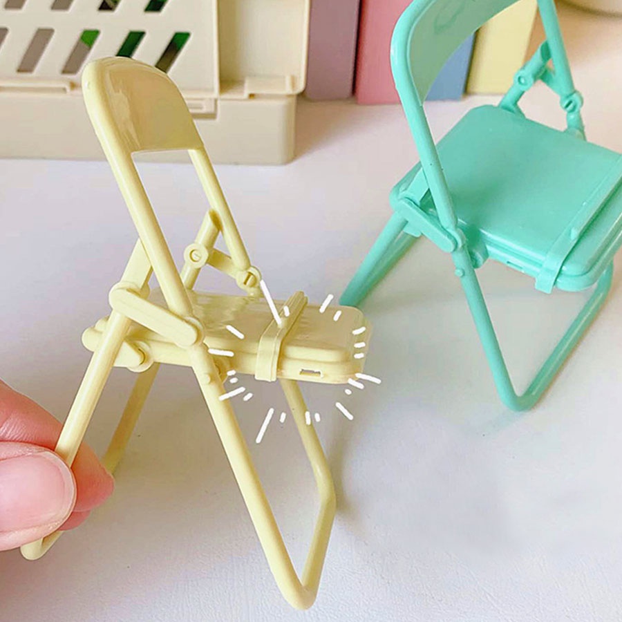 Giá Để Điện Thoại Hình Ghế, Đỡ Điện Thoại Xem Phim Gấp Gọn Siêu Cute