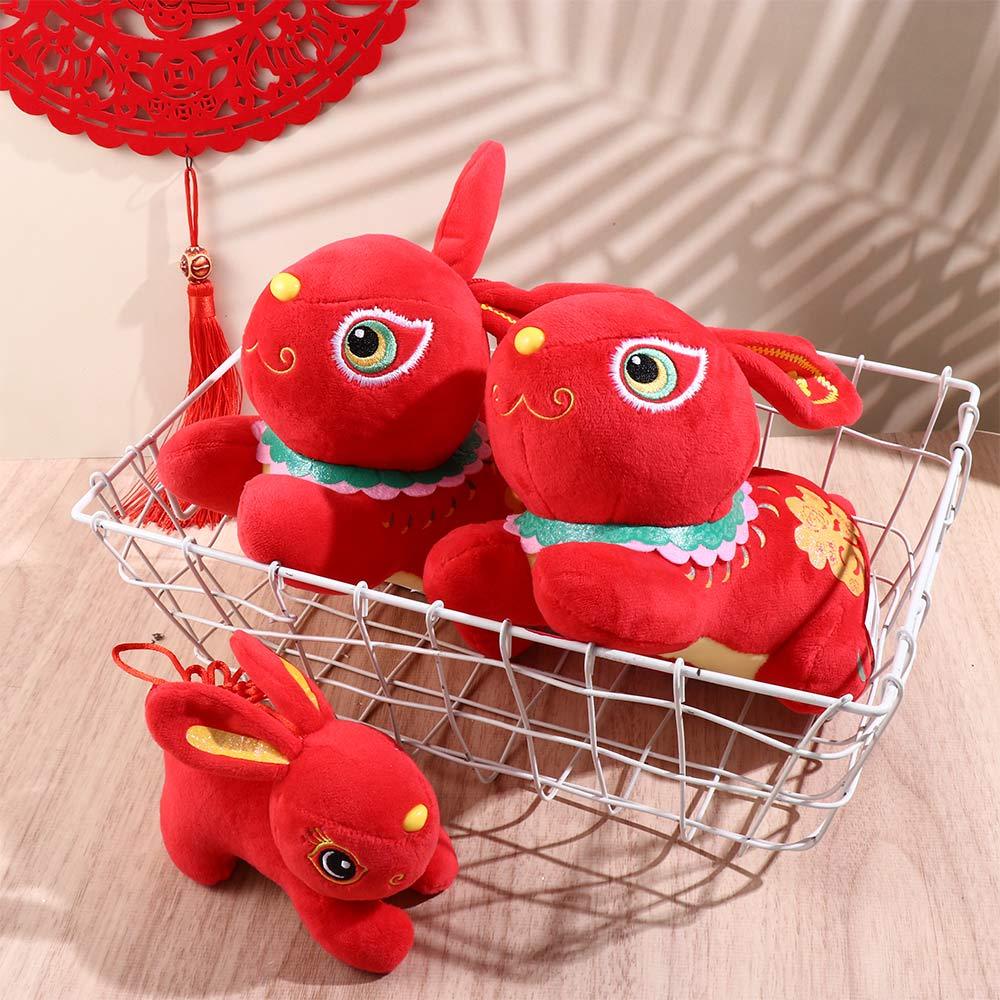 Thỏ Nhồi Bông Cotton Dễ Thương Dùng Làm Quà Tặng