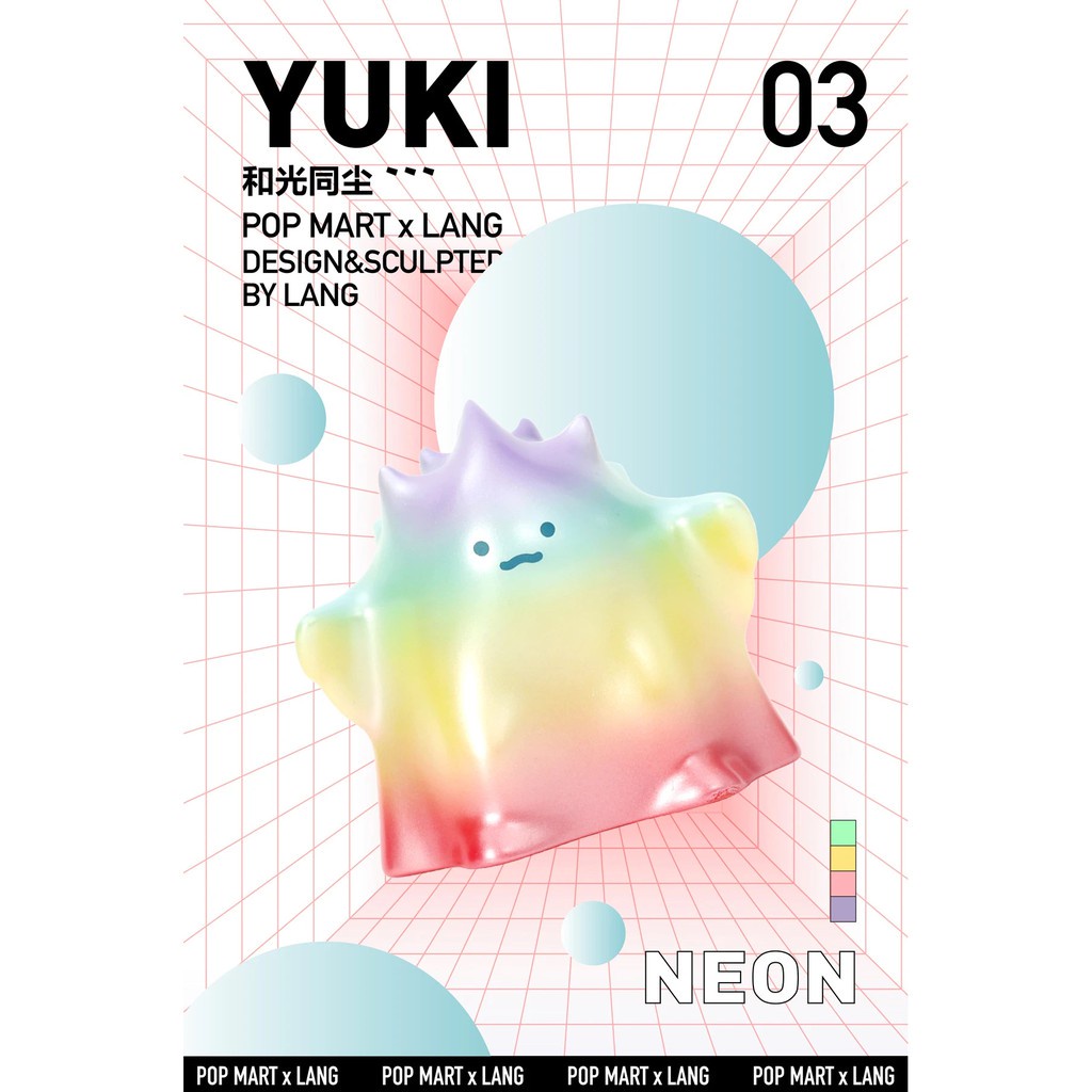 Yuki Mô Hình Búp Bê Popmart Dễ Thương Dùng Làm Quà Tặng Cho Bạn Bè