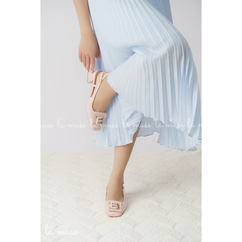 La Muse - Giày cao gót hở gót Bina
