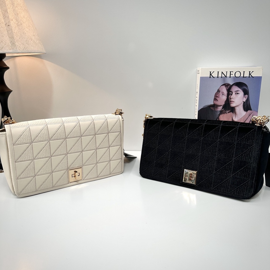 túi xách kẹp nách + đeo chéo nữ 25cm *7cm*15cm Pw2 -75060085