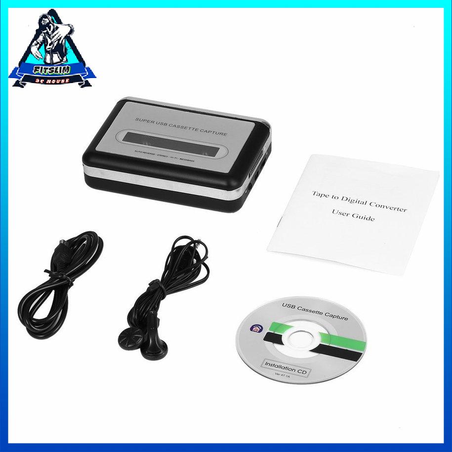 Băng sang Pc Usb Cassette & Mp3 Cd Converter Capture Digital Audio Music Player [S/9]