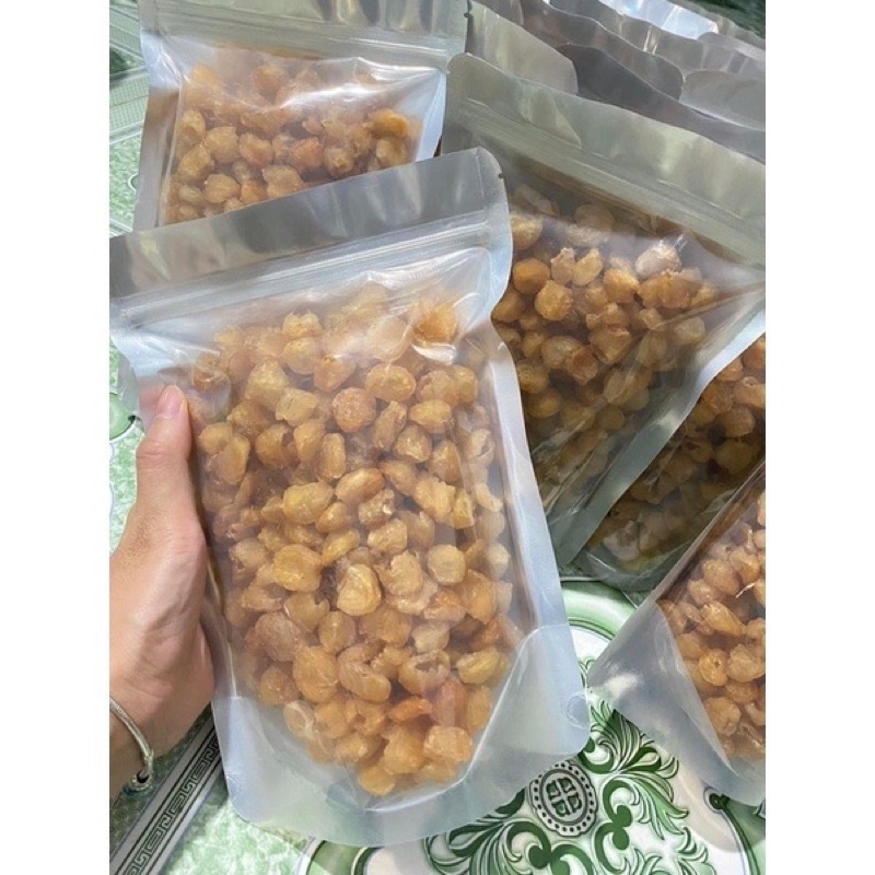 Bán lẻ 100gr Long nhãn sấy khô mộc hàng ngon.