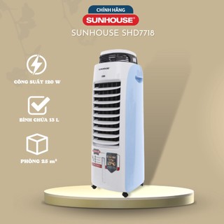 Quạt điều hòa sunhose shd7718 120w 13l - hàng trưng bày chưa qua sử dụng