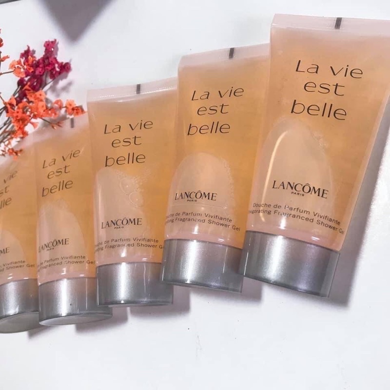 SỮA TẮM NƯỚC HOA LANCOME 50ML TÁCH SET