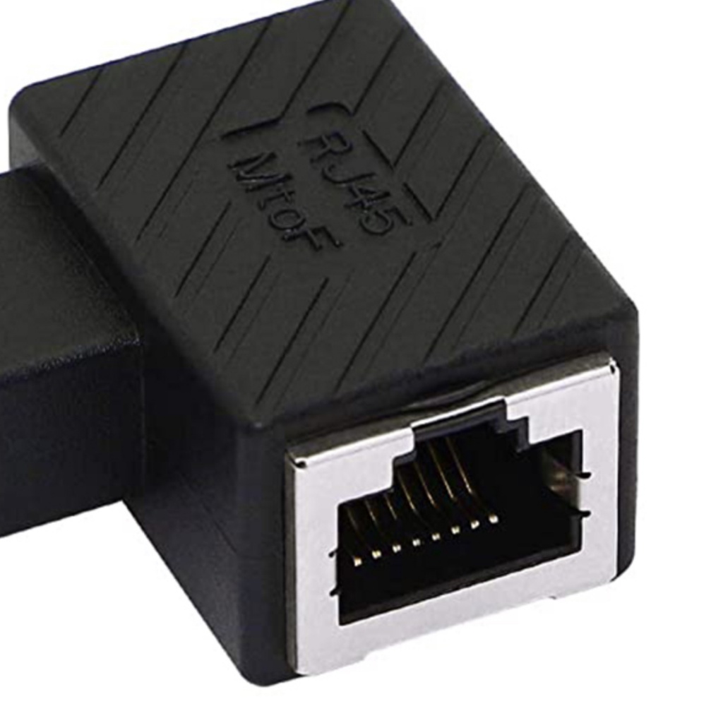 Bộ chuyển đổi mạng LENOVO sunflower 100M RJ45 90 độ từ đầu cắm sang ổ cắm