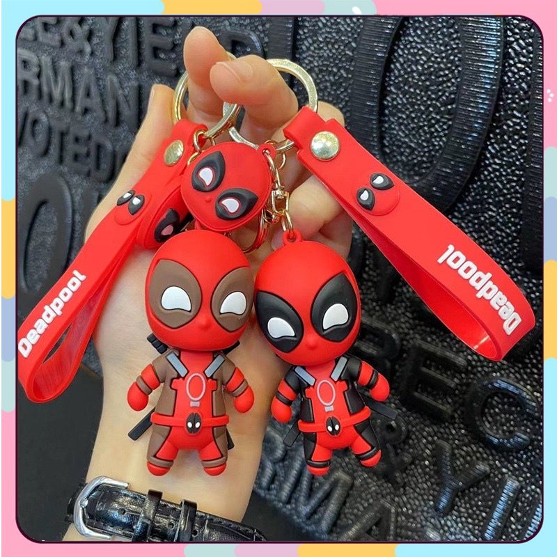 Móc khóa Deadpool trong Star War móc treo chìa khoá xe máy móc treo chìa khoá ô tô cao cấp