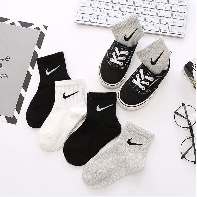 Tất trẻ em, tất nike adidas trẻ em cao cổ cao cấp