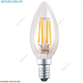 Bóng đèn LED E14 4W. Ánh sáng Vàng