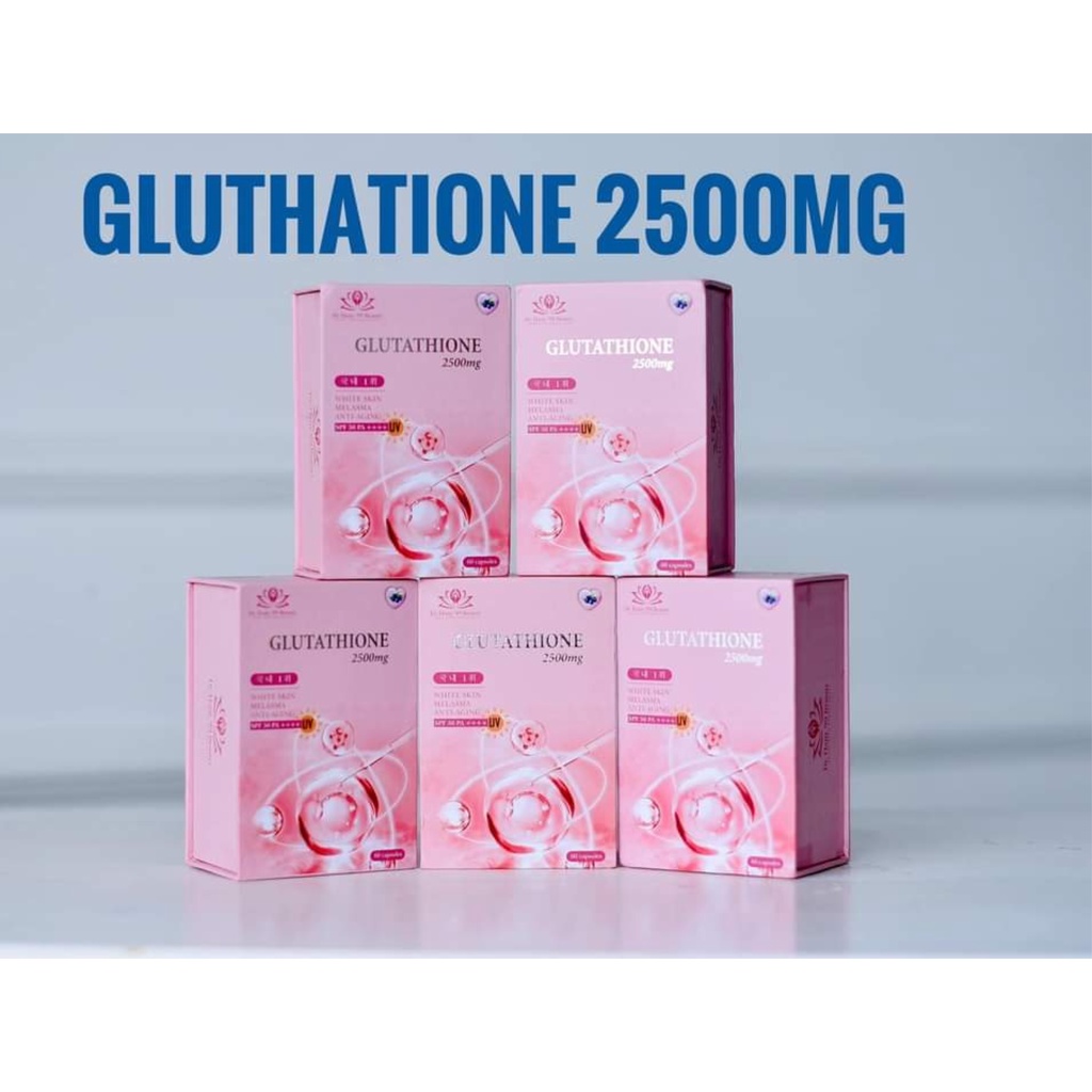 viên uống trắng da hủy nám Glutathione 2500, nâng tone nhanh