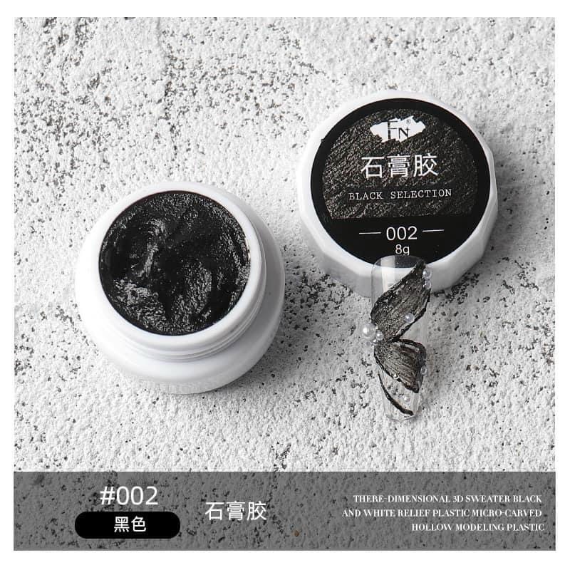 Gel xi măng hủ trắng màu đen (Hủ)