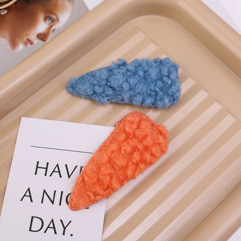 Kẹp Tóc Vải Bông Màu Sắc Ngọt Ngào Xinh Xắn Cho Bé Gái