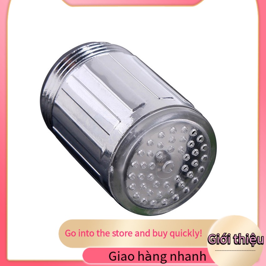 Vòi Hoa Sen Có Đèn RGB Chiếu Sáng Dành Cho Nhà Bếp &amp; Vòi Nước Có Đèn LED Thay Đổi Màu Sắc Dành Cho Nhà Tắm