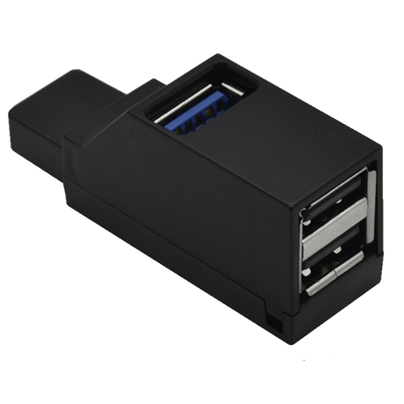 Set 2 Bộ Chia 3 Cổng USB 3.0 2.0 Tốc Độ Cao Cho PC Laptop