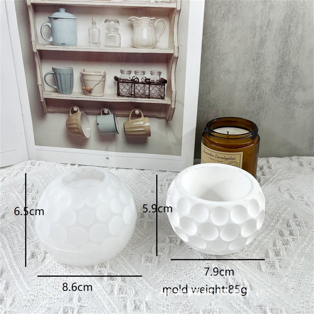 Khuôn Silicone Làm Chậu Hoa Bằng Nhựa Epoxy Độc Đáo