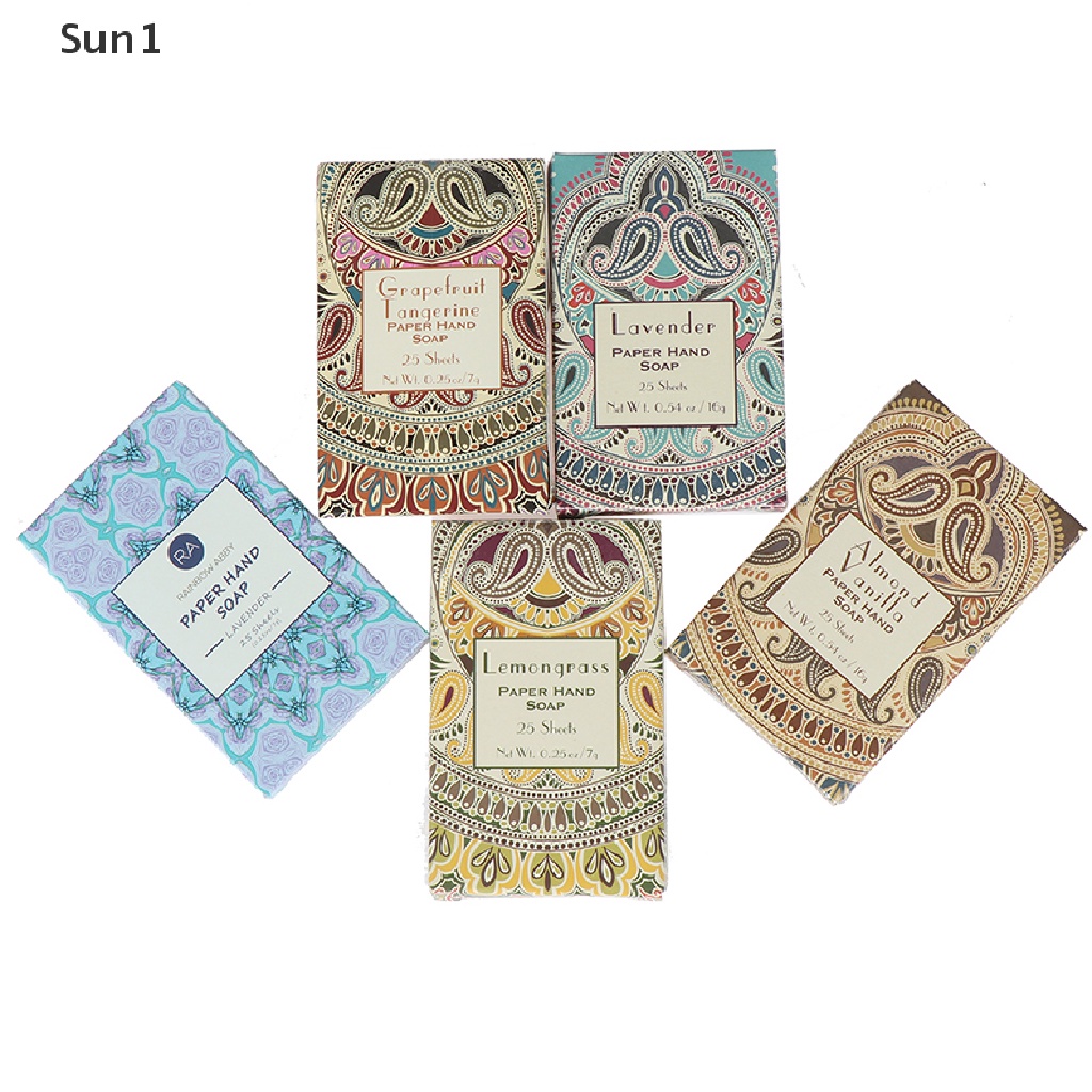 Xà Phòng Giấy Mini Tiện Dụng Khi Đi Du Lịch Ngoài Trời Sun1 &gt;