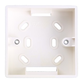 86X86 PVC Junction Box Wall Mount Cassette For Switch Socket Base