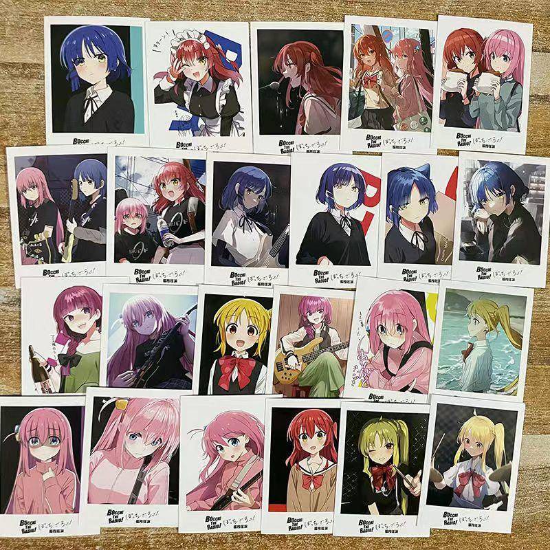 Set 40 Tấm Ảnh Lomo Card Gotou Hitori Ijichi Nijika Yamada Ryo Kita Ikuyo