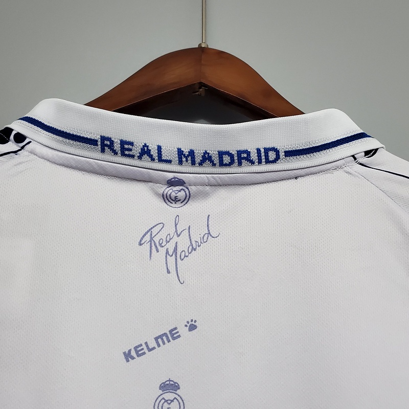 Áo Bóng Đá Đội Tuyển Real Madrid 94-96 Phong Cách Retro