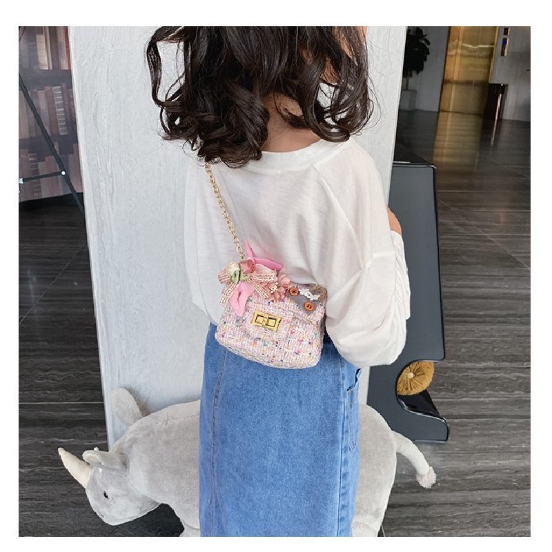 Túi Đeo Chéo Hình Thỏ Dễ Thương Cho Bé Gái