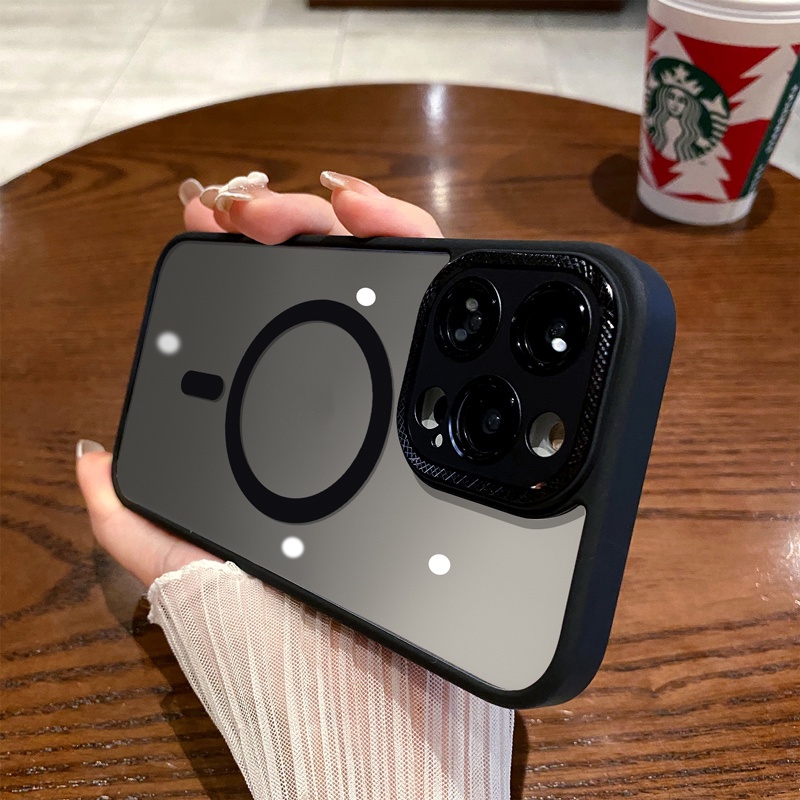 Ốp Điện Thoại Cứng Trong Suốt Có Túi Khí Chống Sốc Cho iPhone 14 13 12 Pro Max