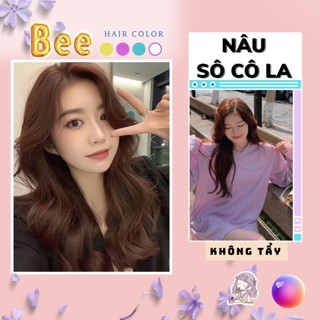 Thuốc nhuộm tóc màu NÂU CHOCOLATE không tẩy | Bee haircolor, Beehaircolor
