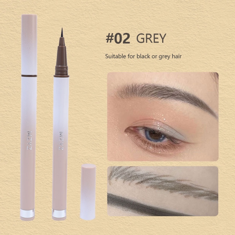 Bút Kẻ Mắt / Kẻ Mày MZYZ Dạng Lỏng Đa Năng Chống Thấm Nước Với 3 Màu Lựa Chọn