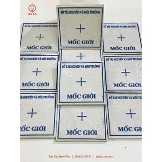 Mốc Sứ Trắc Địa Vuông/ Tròn