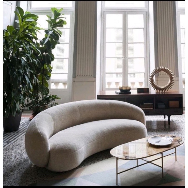 Sofa băng cong đẹp Dáng ghế sofa trẻ trung hiện đại [ Hàng chính Hãng] | BigBuy360 - bigbuy360.vn