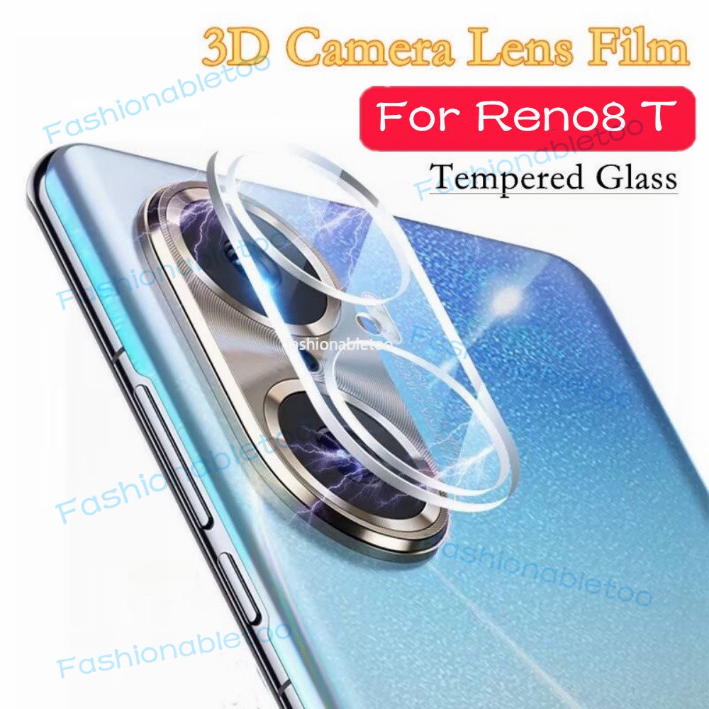 Kính Cường Lực 3D Bảo Vệ Camera Cho Oppo Reno 8 T 8t 9 pro plus 9pro + 8pro + 8Z 8Lite Reno9pro 9pro 8 pro 8pro 8t 4G 5G
