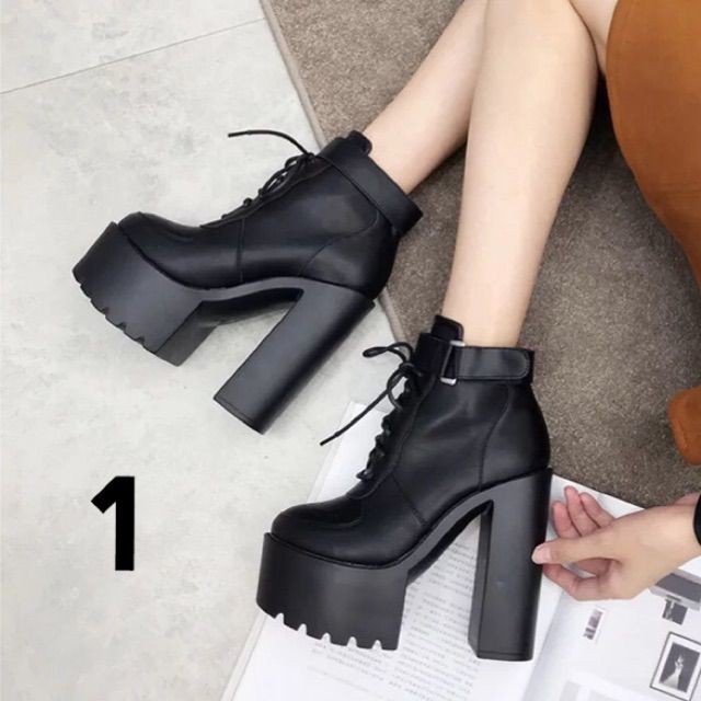 Giày cao gót đế vuông 14-15cm,16cm đi nhảy, diễn [HÀNG KHÔNG CÓ SẴN - ORDER 10 NGÀY]