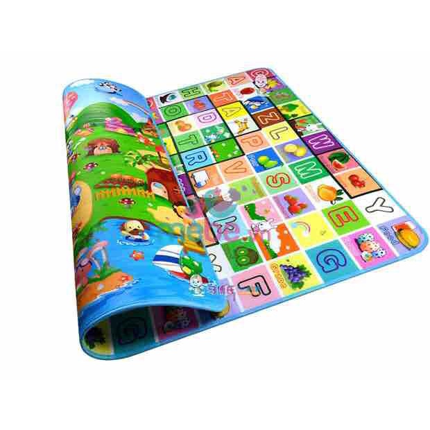 Thảm Xốp 2 Mặt Cho Bé Maboshi nhiều kích cỡ, màu ngẫu nhiên
